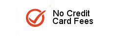 No Credit Card Fee
